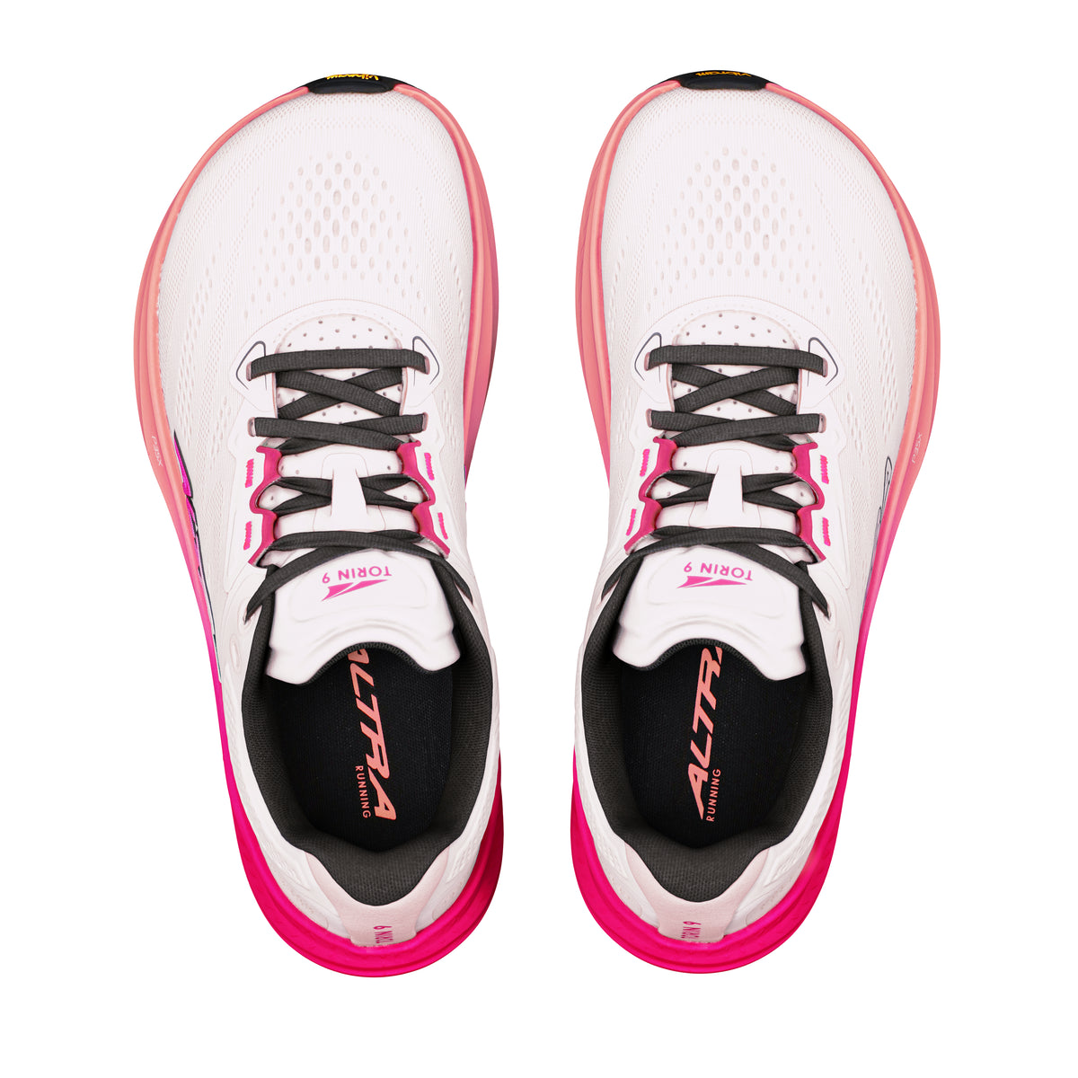 Altra Torin 9 Women Regular in Coconut Cream / Pink Glow / Desert Flower running shoe photo 2 | MotionLab