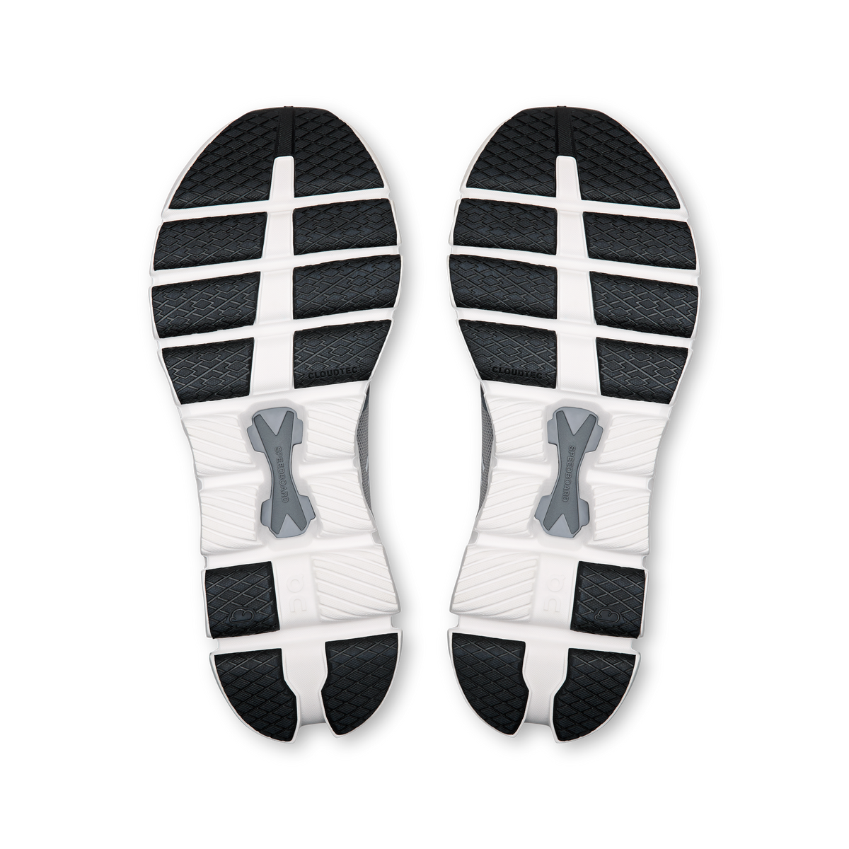 On Cloud X 4 Men in Alloy / Ivory running shoe photo 3 | MotionLab
