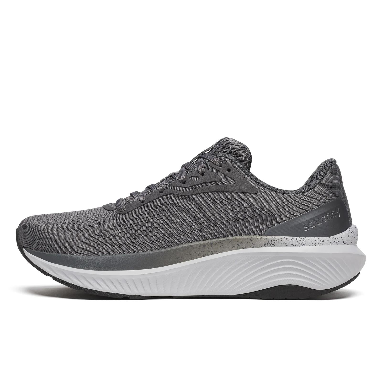 Saucony Echelon 10 Men Extra Wide in Carbon / Black running shoe photo 3 | MotionLab