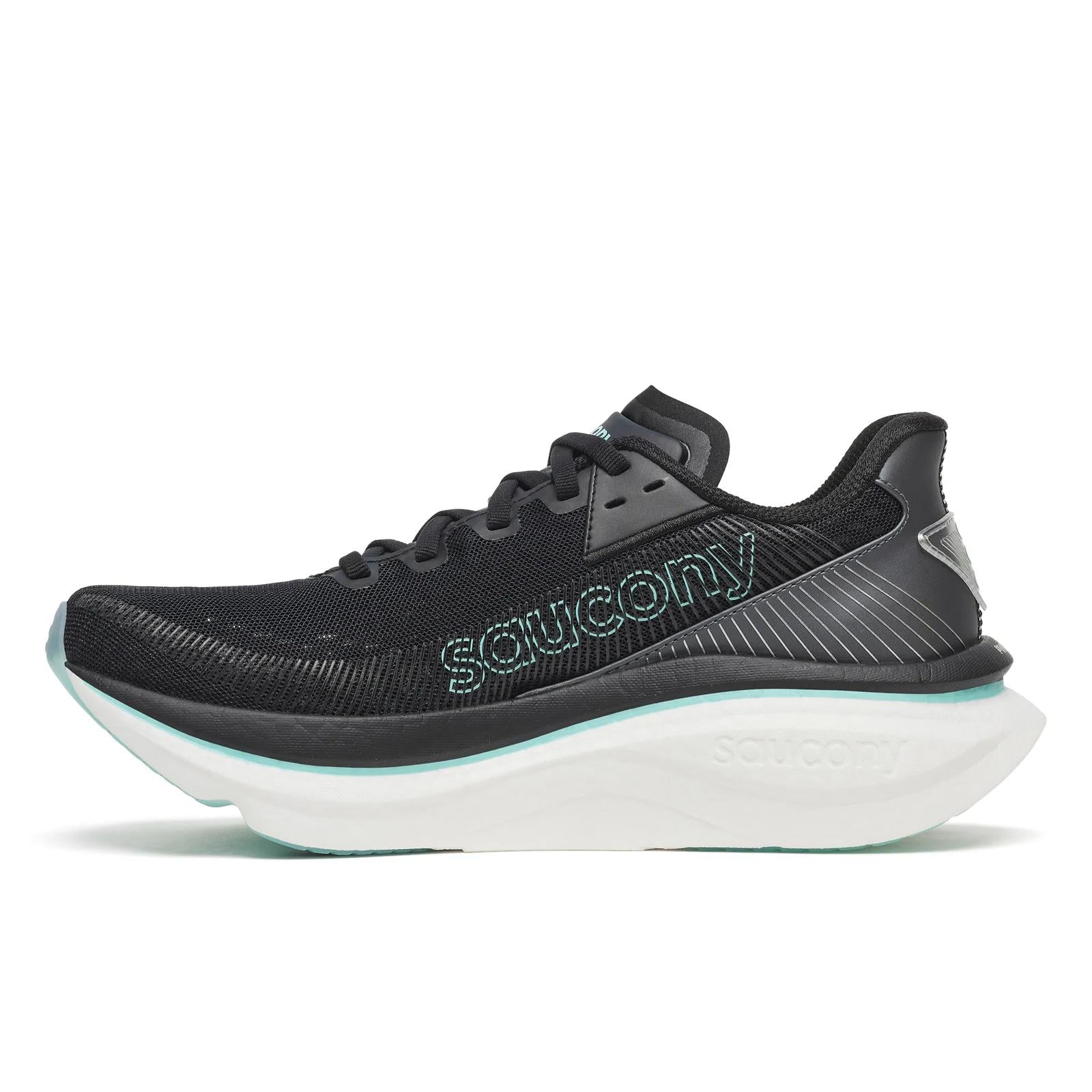 Saucony Endorphin Azura Women Regular in Black / Aqua running shoe photo 3 | MotionLab