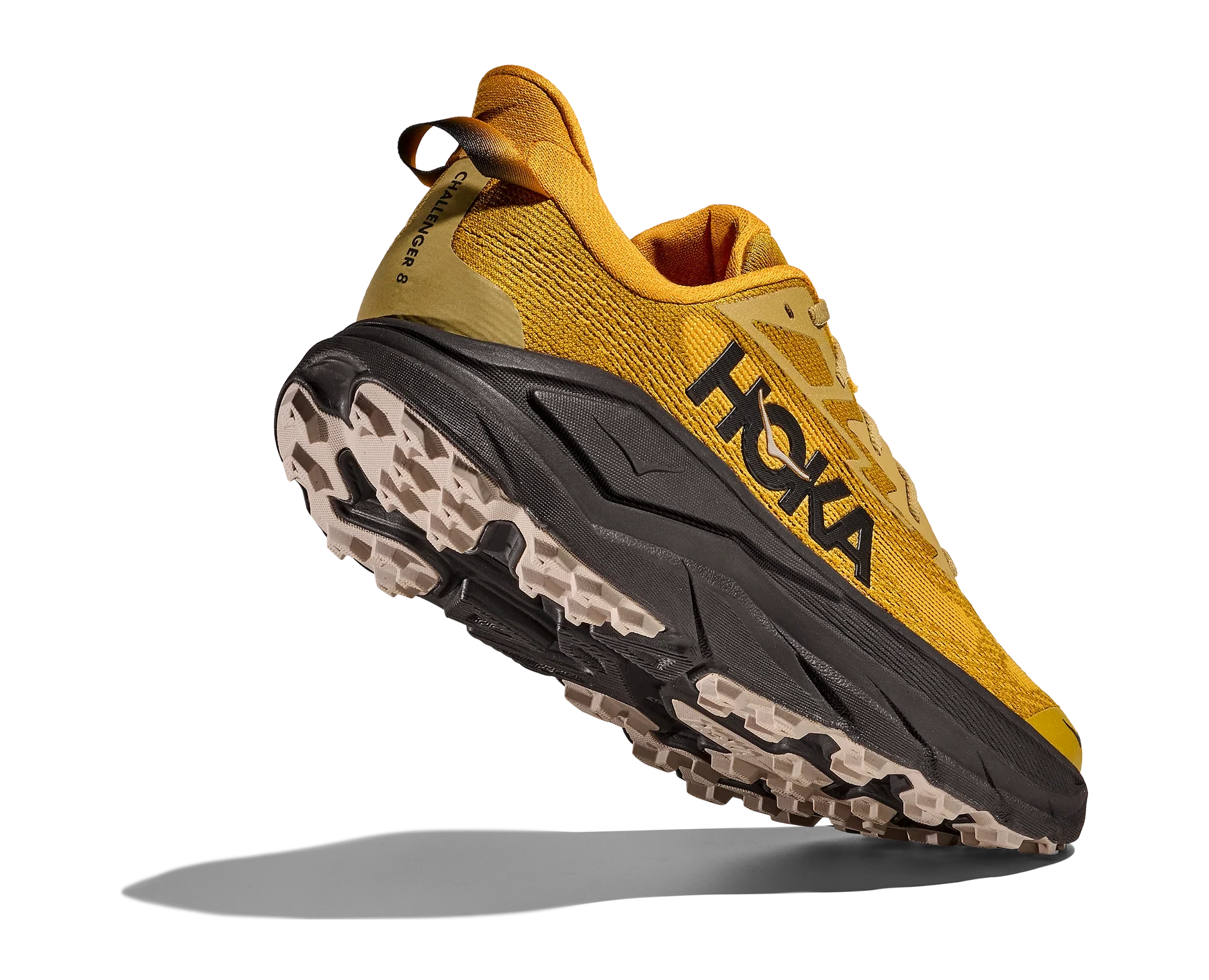 Hoka Challenger 8 Men Regular in Mustard Seed / Black running shoe photo 50 | MotionLab