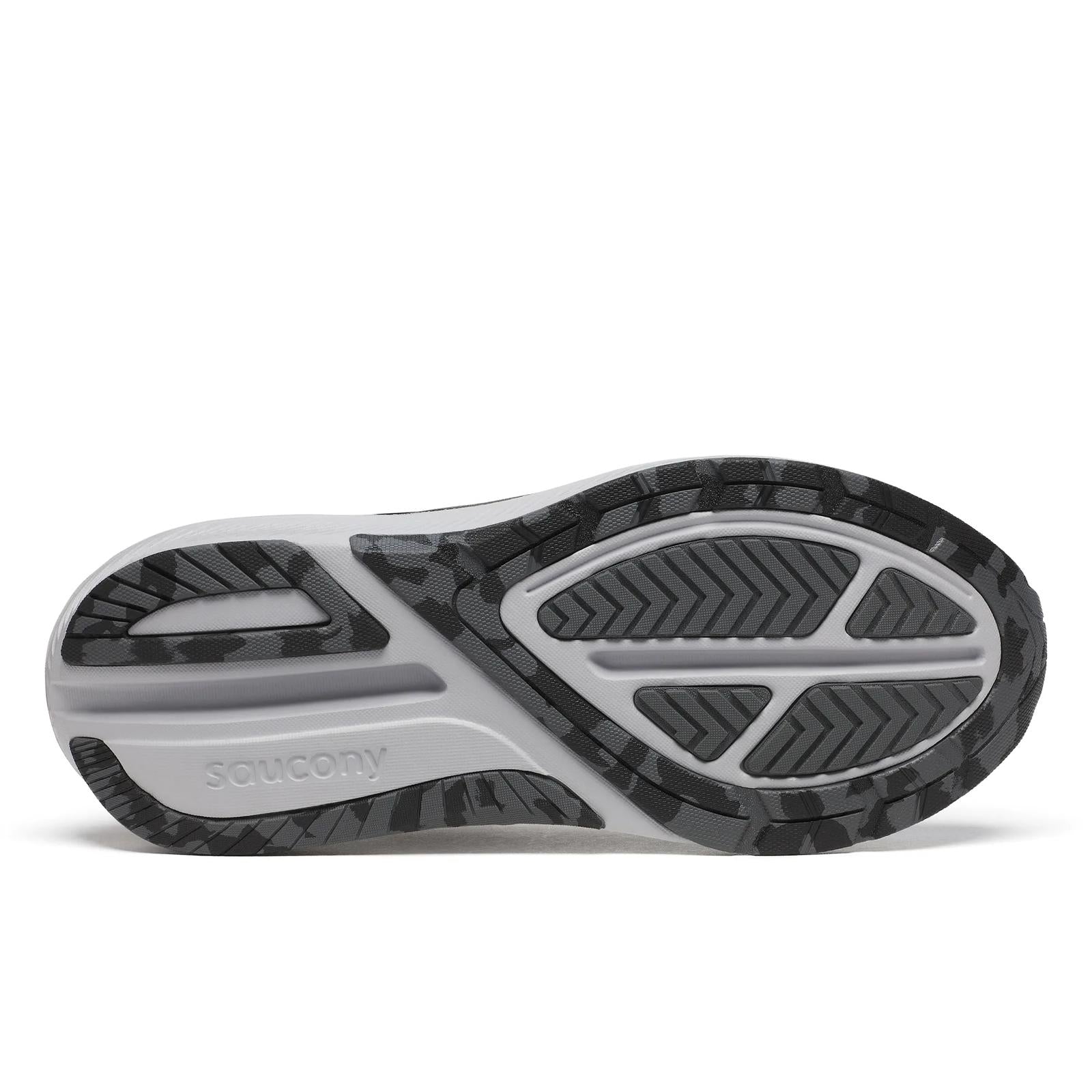 Saucony Echelon 10 Men Extra Wide in Noir / Argent running shoe photo 6 | MotionLab