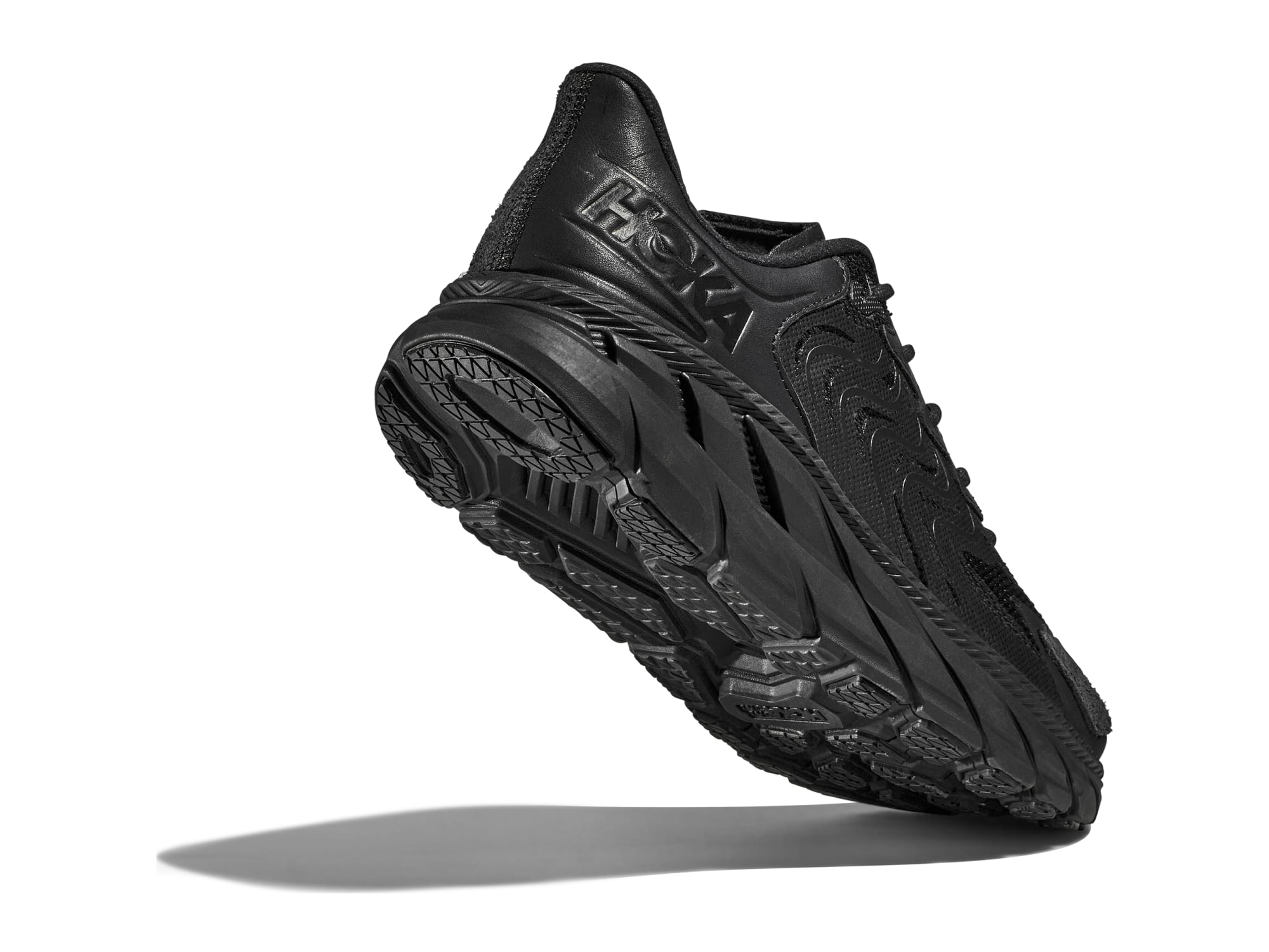 Clifton Ls Men in Black / Asphalt running shoe photo 11 | MotionLab