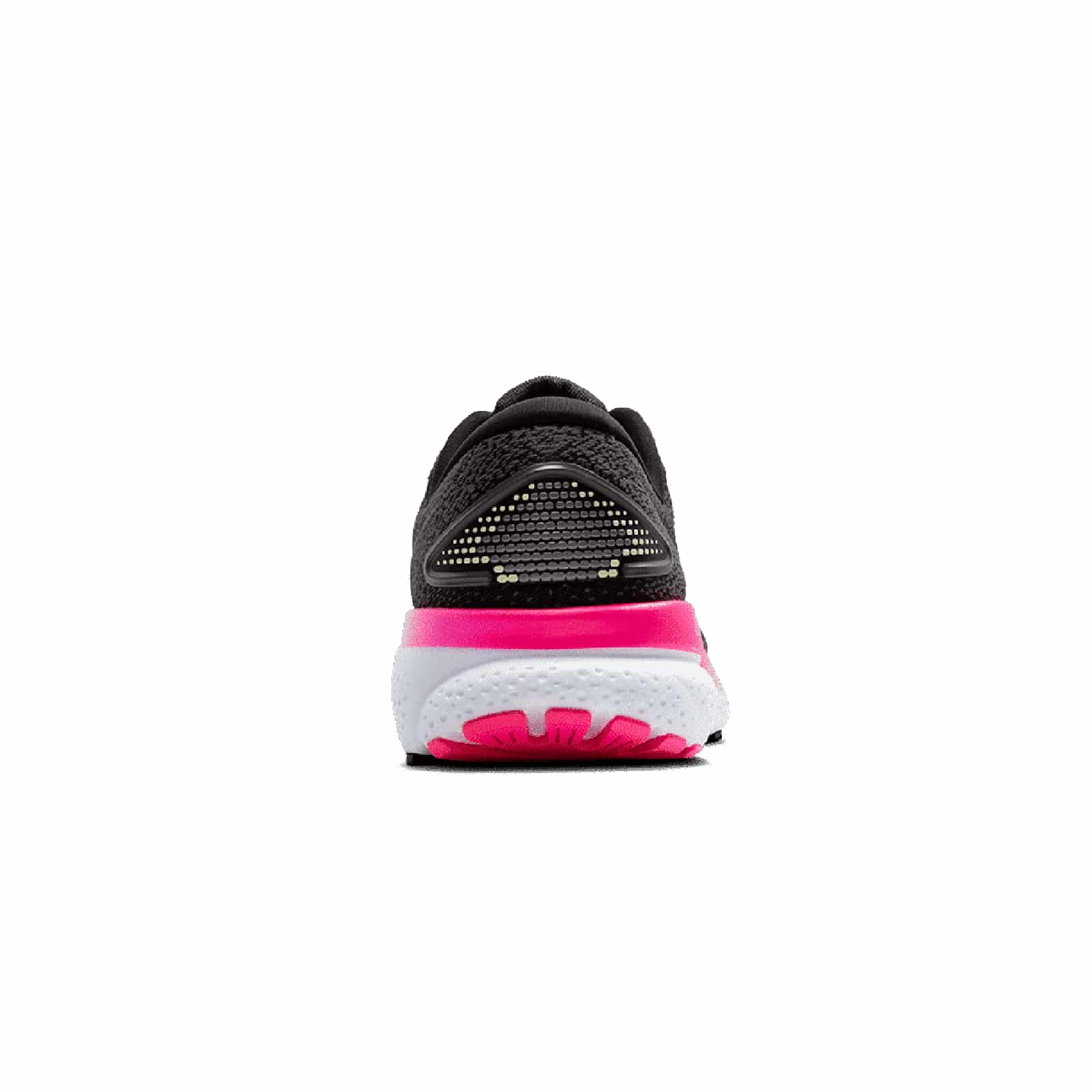 Brooks Ghost 16 Women Black Wide in Black / Pink / Yellow running shoe photo 3 | MotionLab