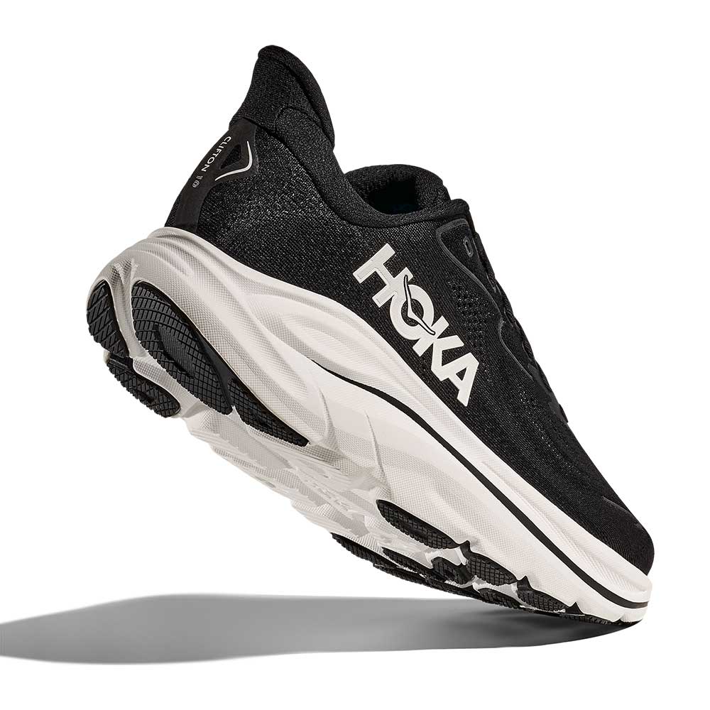 Hoka Clifton 10 in Black / White running shoe photo 3 | MotionLab