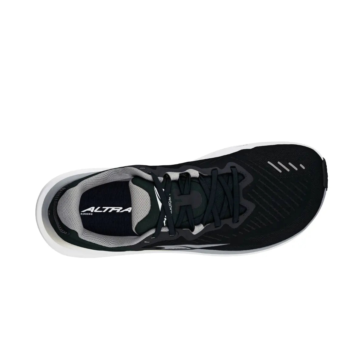 Paradigm 8 Men in Black / White running shoe photo 3 | MotionLab