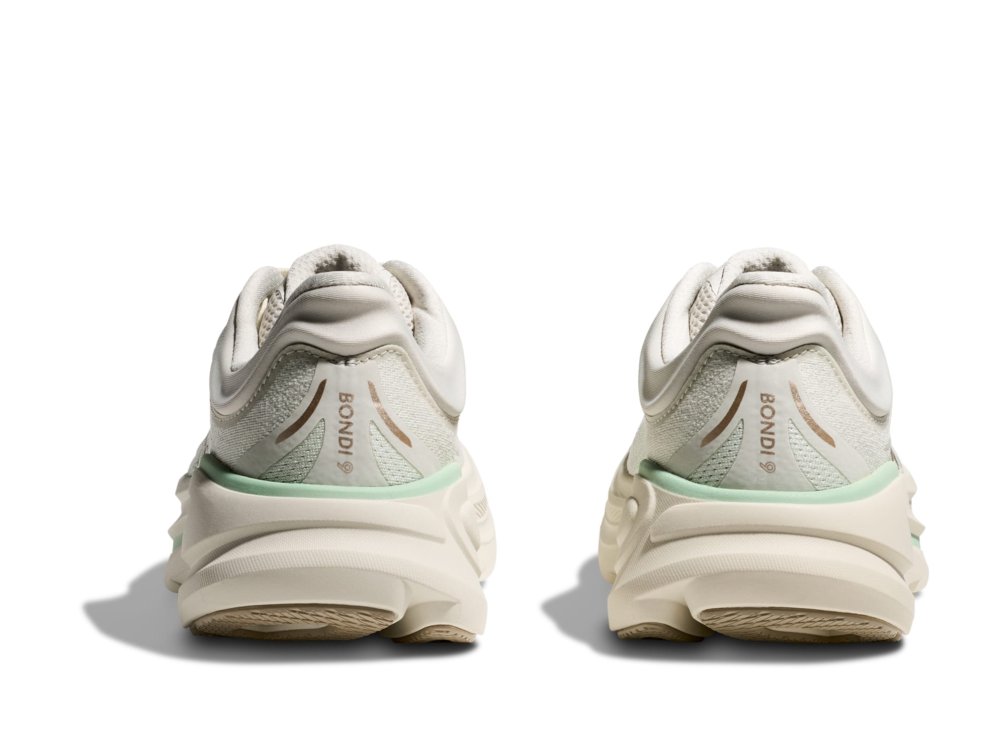 Bondi 9 Women Regular in Truffle Salt / Sea Glass running shoe photo 24 | MotionLab