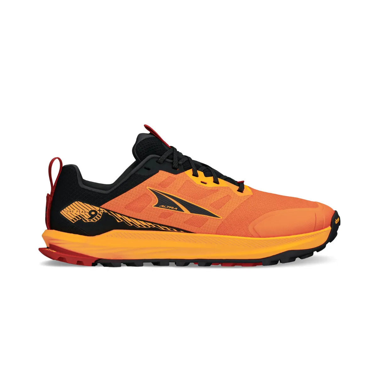 Lone Peak 9+ Men Wide - Orange/Black