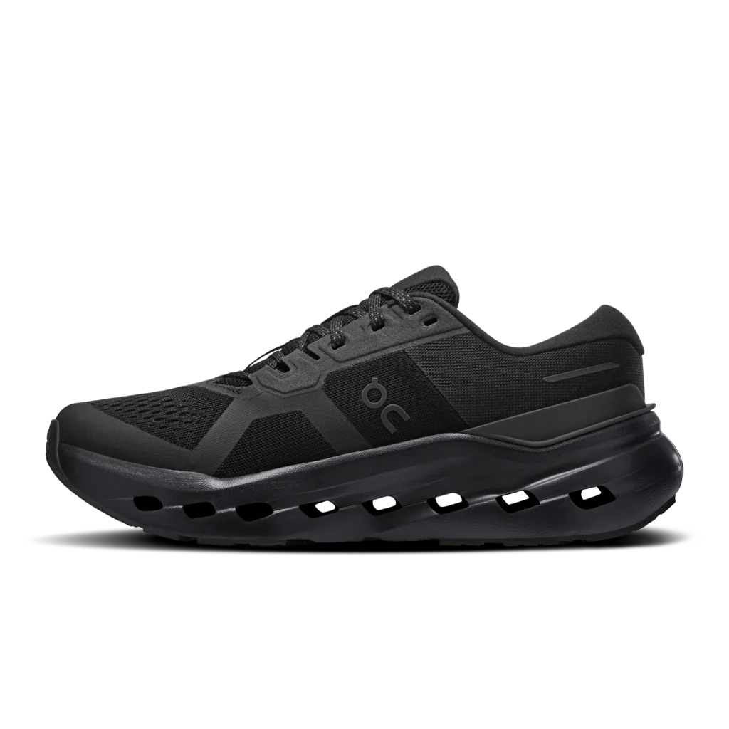 On Cloudrunner 3 Men Wide in Black / Black running shoe photo 3 | MotionLab