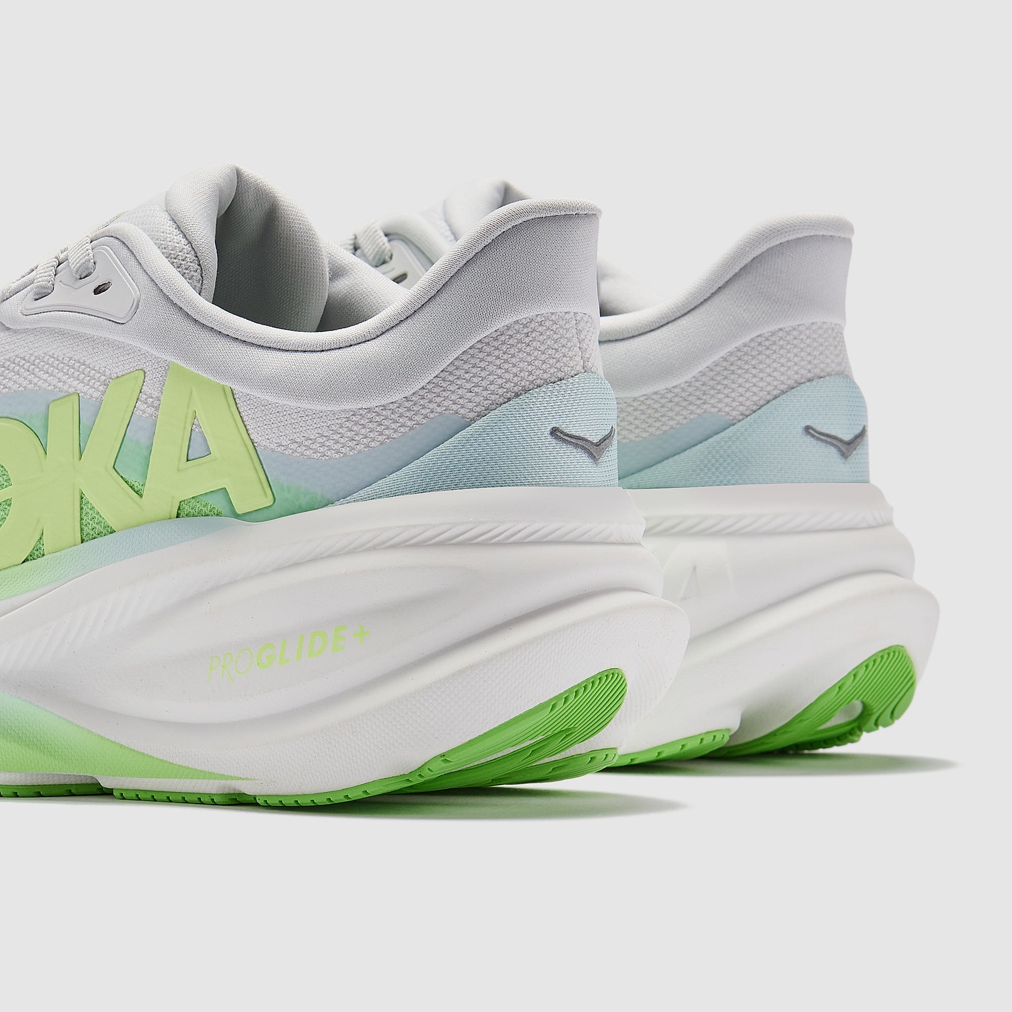 Hoka Clifton Pro Women in Cosmic Grey / Neon Yuzu running shoe photo 5 | MotionLab