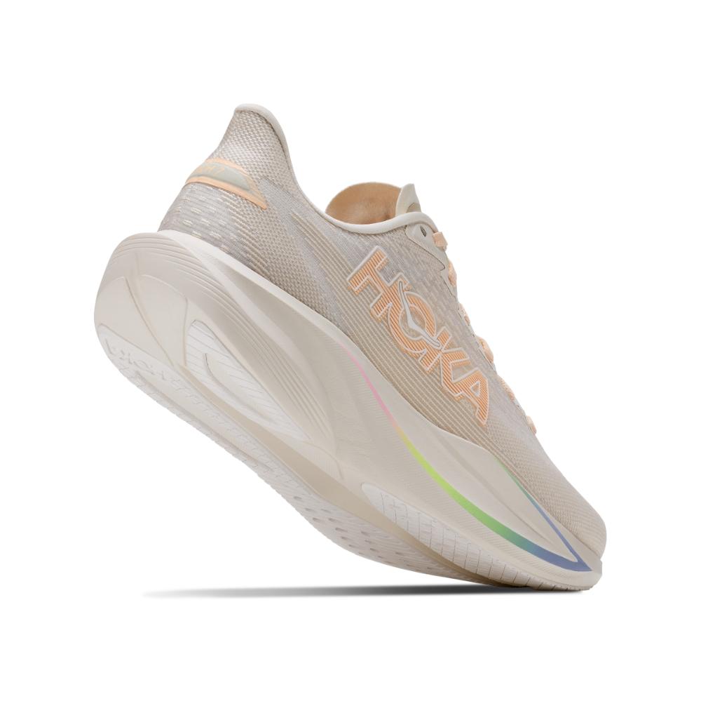 Hoka Mach 7 Women Wide in Oat Milk running shoe photo 3 | MotionLab