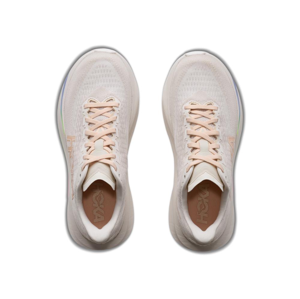 Hoka Mach 7 Women Wide in Oat Milk running shoe photo 4 | MotionLab