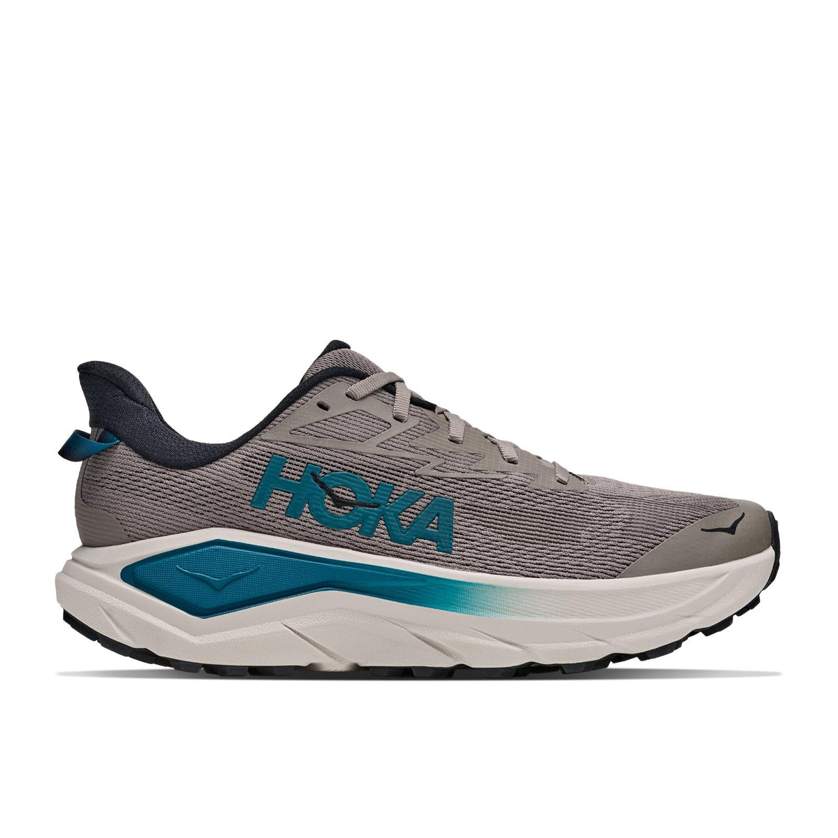 HOKA Challenger 8 Men Regular in Pebble Grey / River running shoe photo 1 | MotionLab