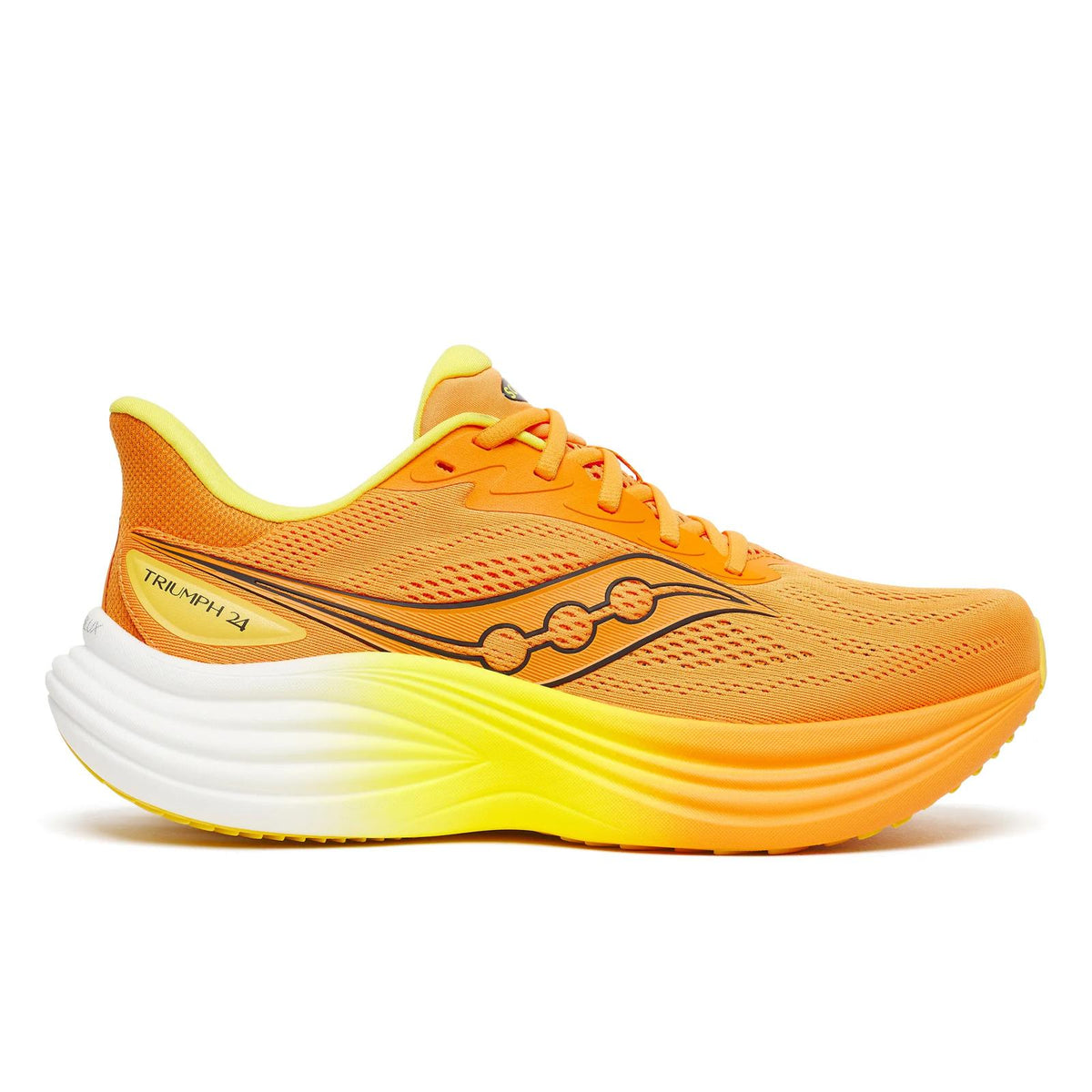 Saucony Triumph 24 Men Regular in Fuego / Orange running shoe photo 1 | MotionLab