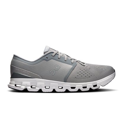 On Cloud X 4 Men in Alloy / Ivory running shoe photo 1 | MotionLab