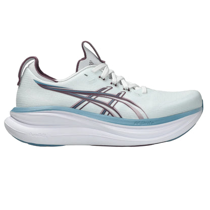 ASICS Gel-Nimbus 28 Women in Arctic Blue / Velvet Purple running shoe photo 16 | MotionLab