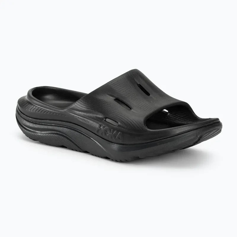 Hoka Ora Recovery Slide 3 Unisex - Black / Black - 1135061/BBLC - MotionLab - 01
