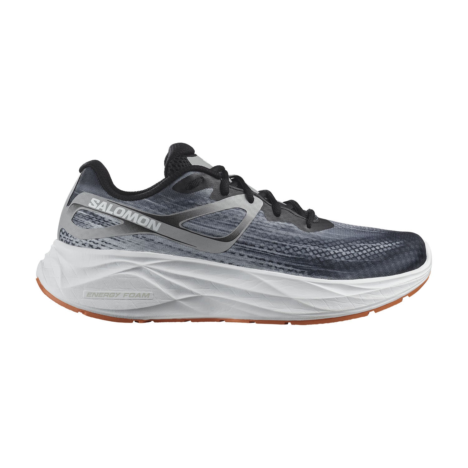 Salomon Aero Glide Men in Black / Alloy / Coral Gold running shoe photo 1 | MotionLab