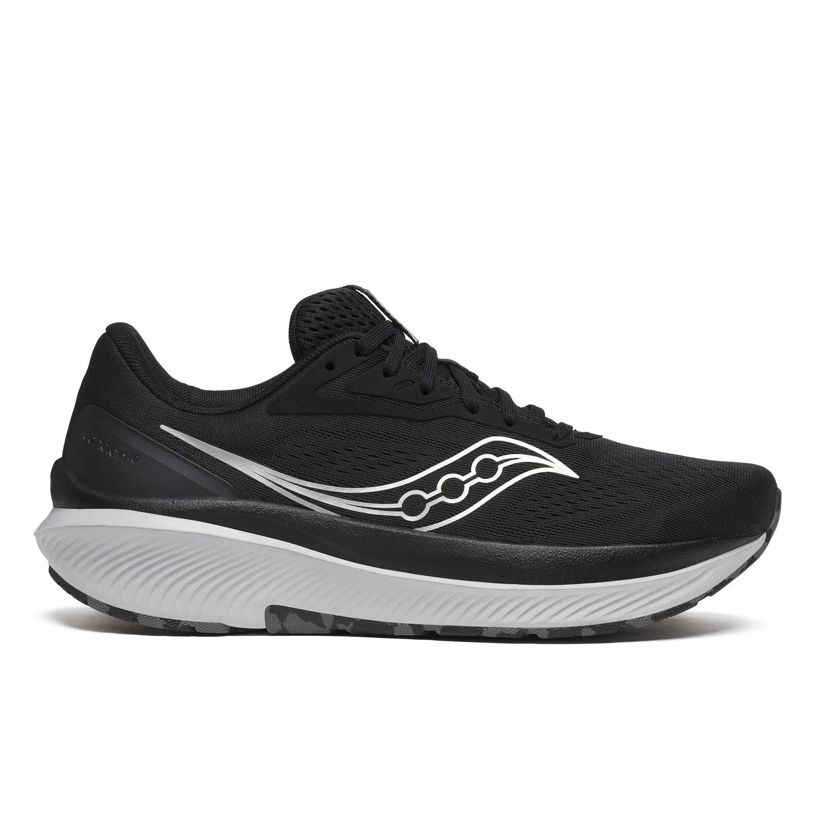 Saucony Echelon 10 Men Extra Wide in Noir / Argent running shoe photo 1 | MotionLab