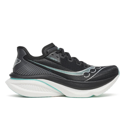 Saucony Endorphin Azura Women Regular in Black / Aqua running shoe photo 1 | MotionLab