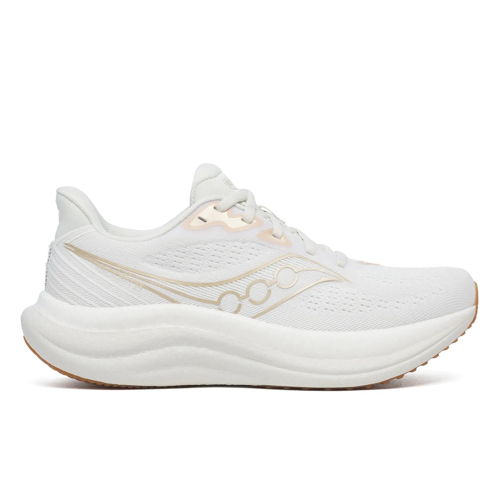 Saucony Triumph 23 Women Regular in White / Arctic running shoe photo 1 | MotionLab