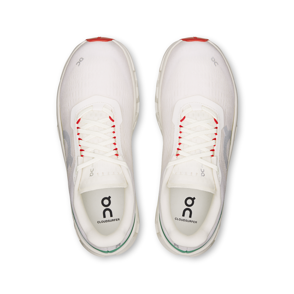 On Cloudmonster 1 Women Regular in Ivory / Creek running shoe photo 2 | MotionLab