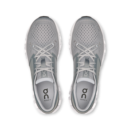 On Cloud X 4 Men in Alloy / Ivory running shoe photo 2 | MotionLab