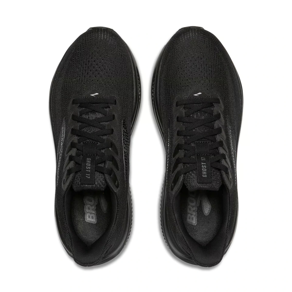 Brooks Ghost 17 Men Wide in Black / Black / Ebony running shoe photo 28 | MotionLab