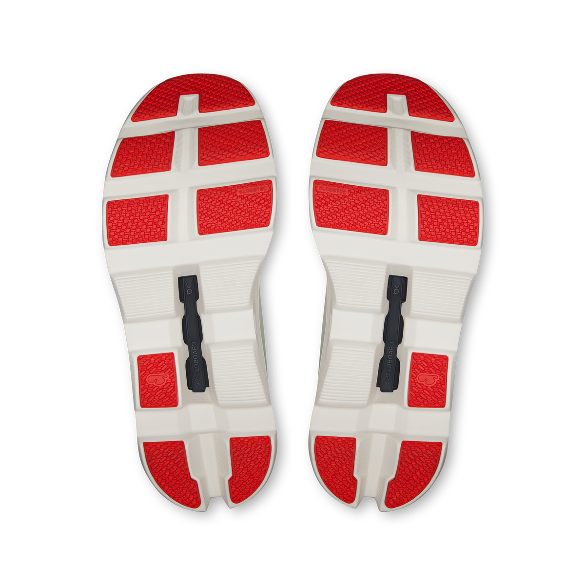 On Cloudmonster 1 Women Regular in Ivory / Creek running shoe photo 3 | MotionLab