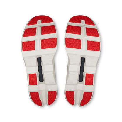 On Cloudmonster 1 Women Regular in Ivory / Creek running shoe photo 3 | MotionLab