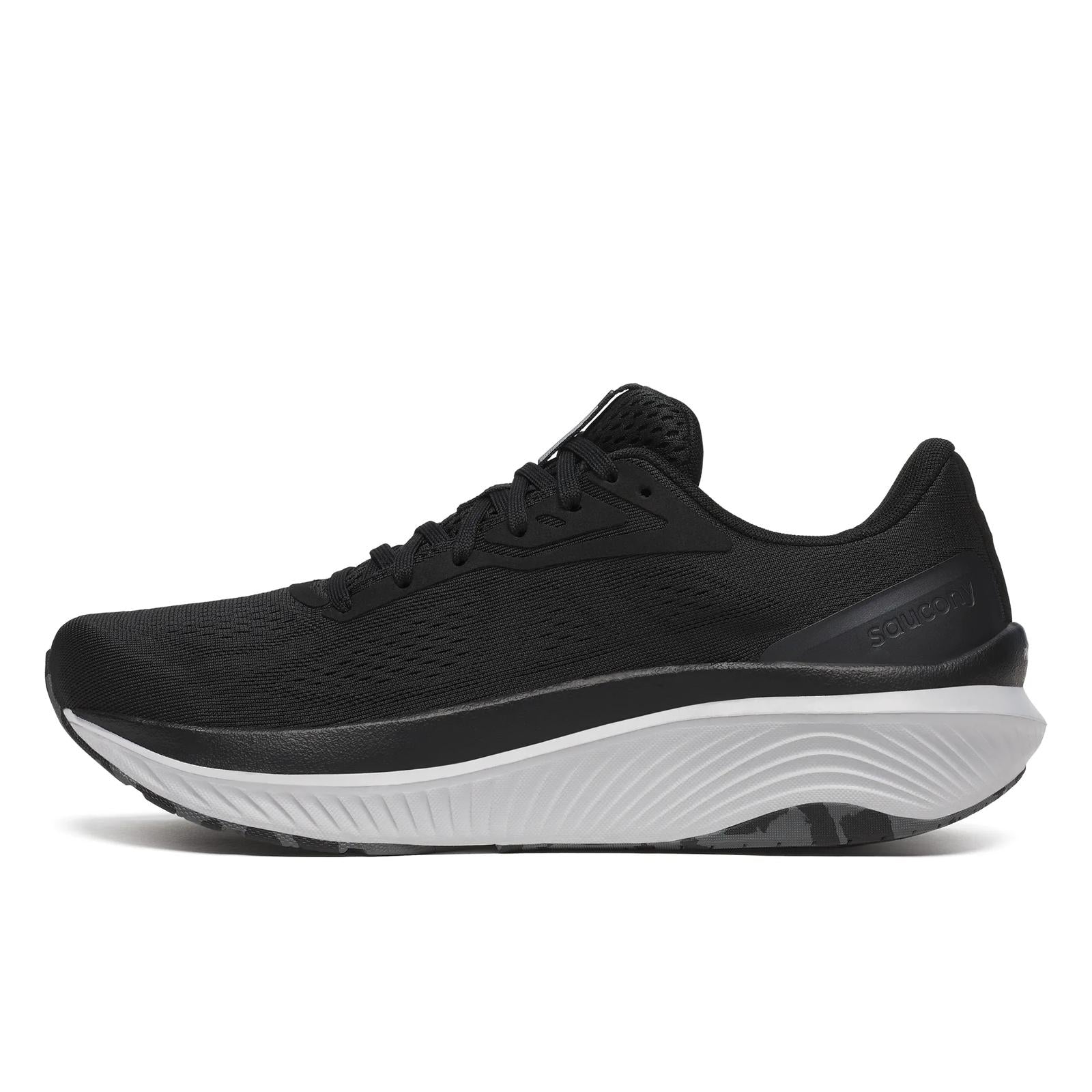 Saucony Echelon 10 Men Extra Wide in Noir / Argent running shoe photo 3 | MotionLab