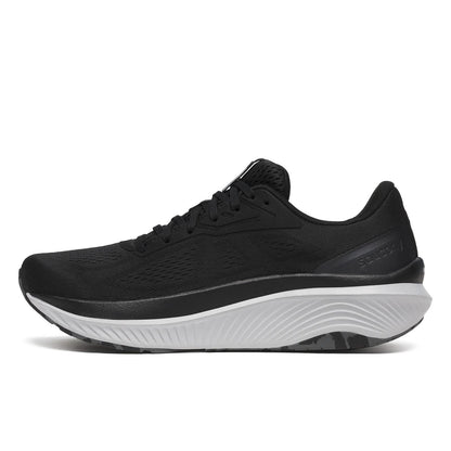 Saucony Echelon 10 Men Extra Wide in Noir / Argent running shoe photo 3 | MotionLab