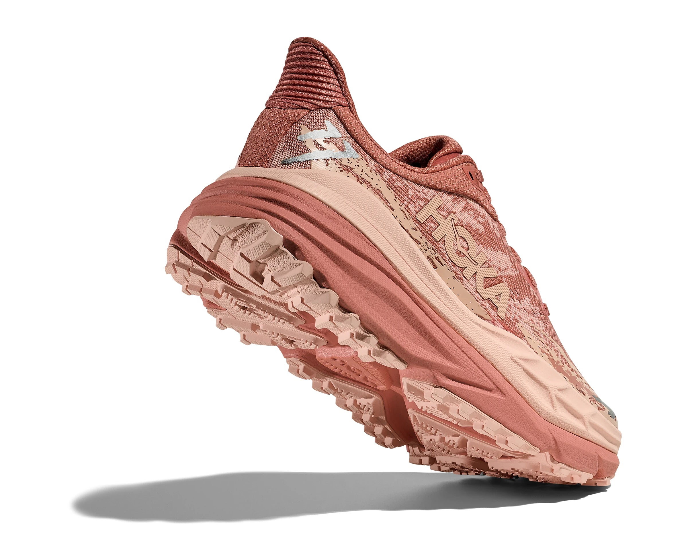 Hoka Stinson 7 Women Regular in Blush / Rose Latte running shoe photo 4 | MotionLab