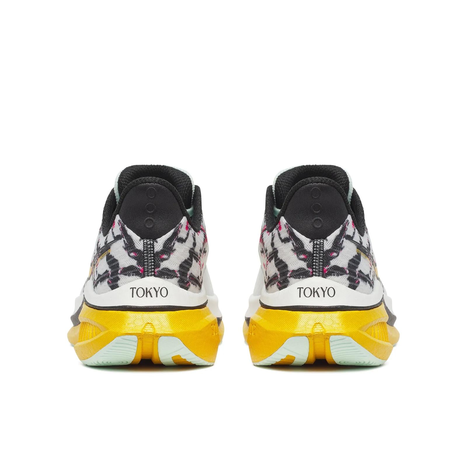 Saucony Endorphin Speed 5 Women Regular in White / Fleur running shoe photo 4 | MotionLab