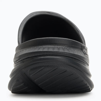 Hoka Ora Athletic Slide Unisex in Black / White running shoe photo 56 | MotionLab