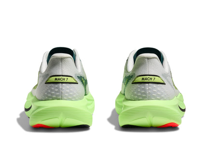 Hoka Mach 7 Women Regular in Frost / Neon Yuzu running shoe photo 5 | MotionLab