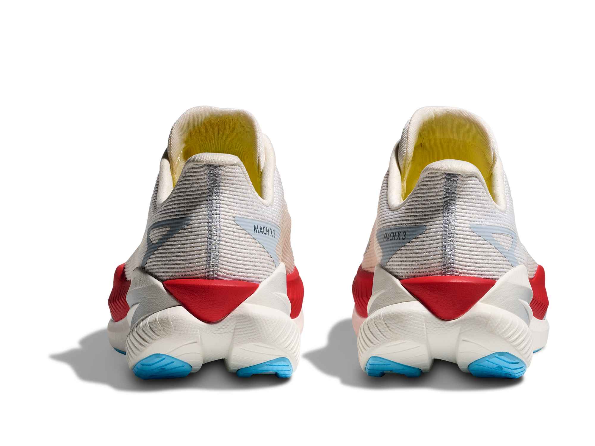 Hoka Mach X 3 Men Regular in White / Alabaster running shoe photo 5 | MotionLab