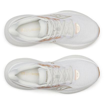 Saucony Triumph 23 Women Regular in White / Arctic running shoe photo 5 | MotionLab