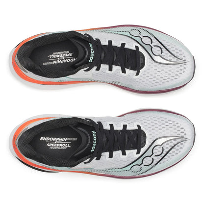 Saucony Endorphin Azura Men in White / Crimson running shoe photo 5 | MotionLab
