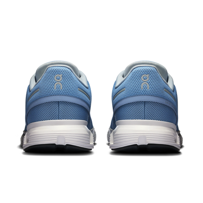 On Cloud 6 Women Chambray White shoe, view 05, style 3WF10061508