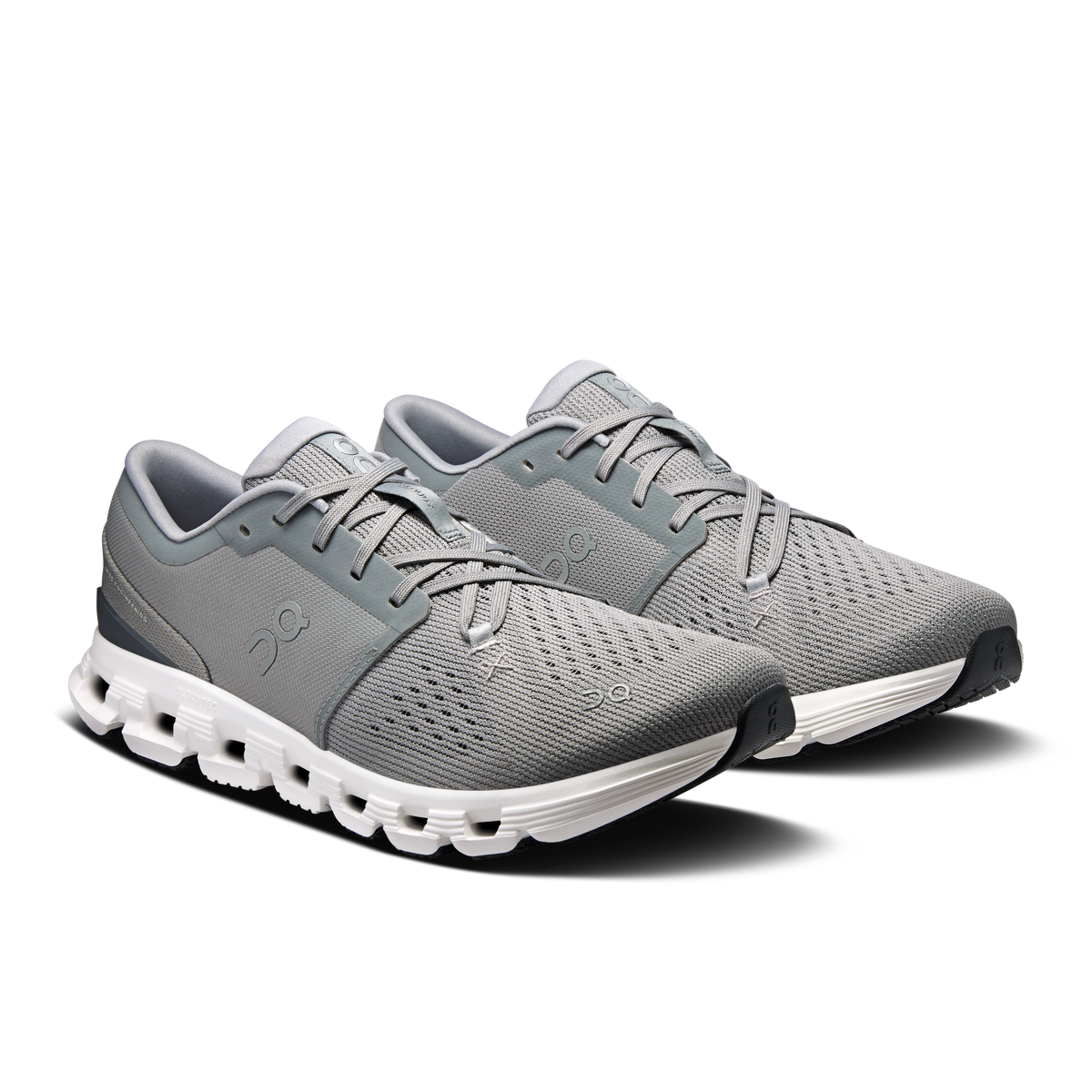 On Cloud X 4 Men in Alloy / Ivory running shoe photo 6 | MotionLab