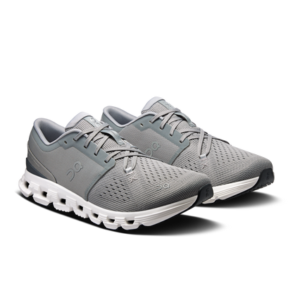 On Cloud X 4 Men in Alloy / Ivory running shoe photo 6 | MotionLab