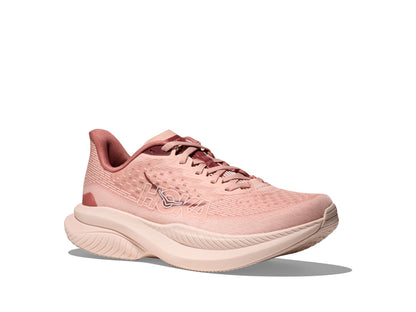 Hoka Mach 6 Women Regular in Rose Latte / Blush running shoe photo 6 | MotionLab