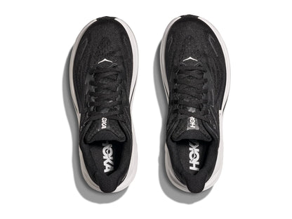 Hoka Clifton 10 Women Regular in Black / White running shoe photo 6 | MotionLab