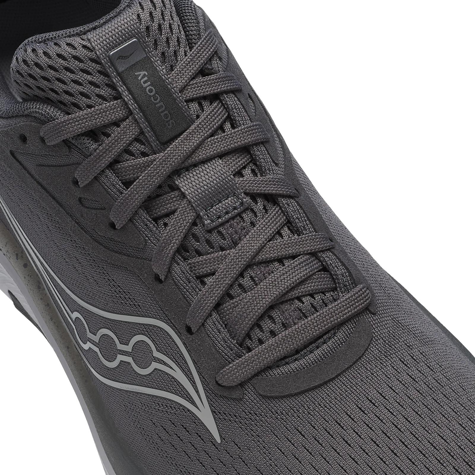 Saucony Echelon 10 Men Extra Wide in Carbon / Black running shoe photo 7 | MotionLab