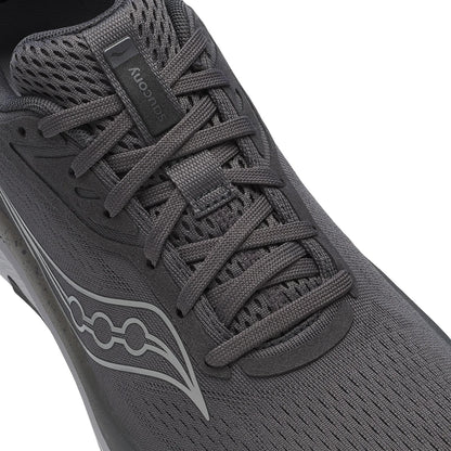 Saucony Echelon 10 Men Extra Wide in Carbon / Black running shoe photo 7 | MotionLab