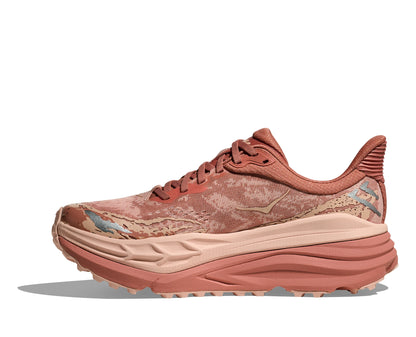 Hoka Stinson 7 Women Regular in Blush / Rose Latte running shoe photo 8 | MotionLab