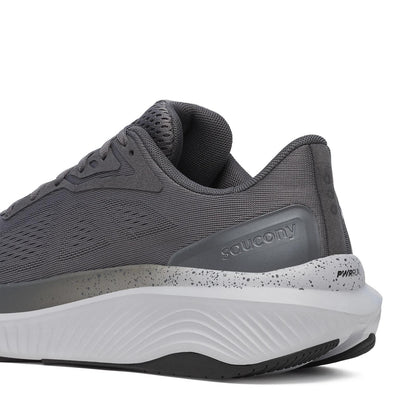 Saucony Echelon 10 Men Extra Wide in Carbon / Black running shoe photo 9 | MotionLab