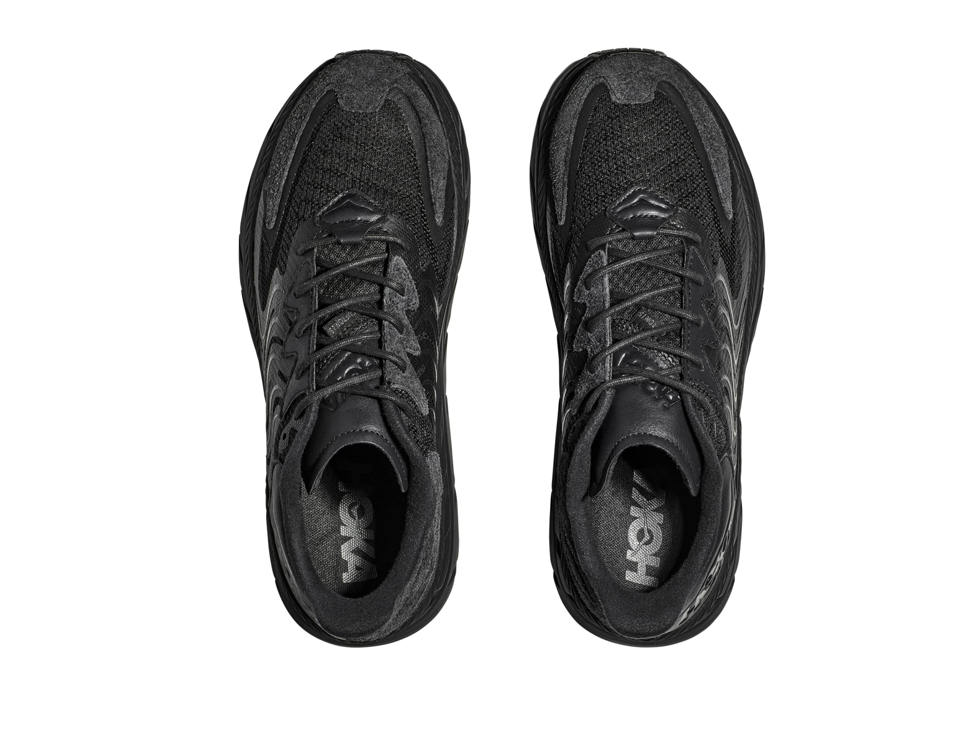Clifton Ls Men in Black / Asphalt running shoe photo 9 | MotionLab