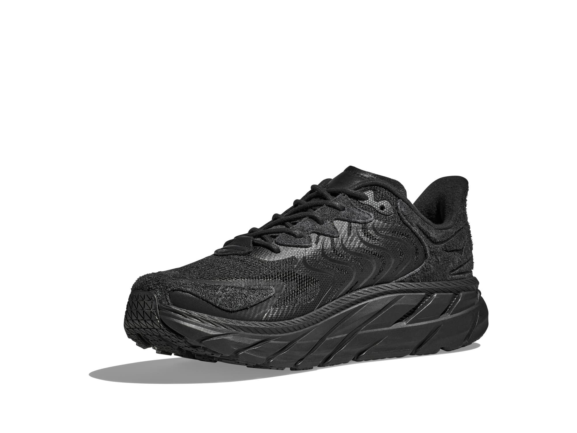 Clifton Ls Men in Black / Asphalt running shoe photo 10 | MotionLab